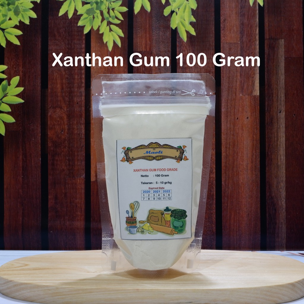 Jual Xanthan Gum Food Grade 100 Gram / Pengental Makanan Minuman