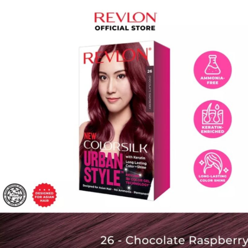 Jual REVLON Colorsilk Hair Color Urban Style / Cat Rambut | Shopee ...