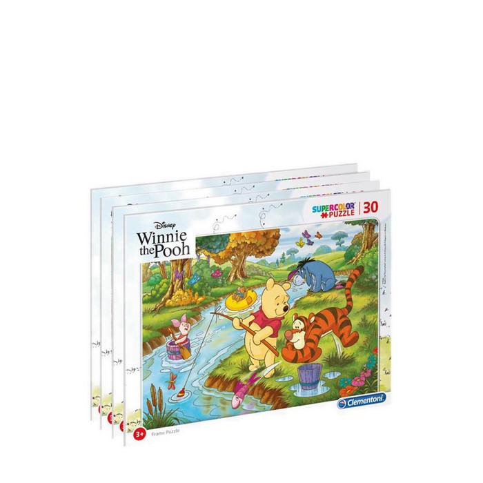 Jual Mainan Edukasi Clementoni Frame Puzzle Pooh 30 Pcs Original