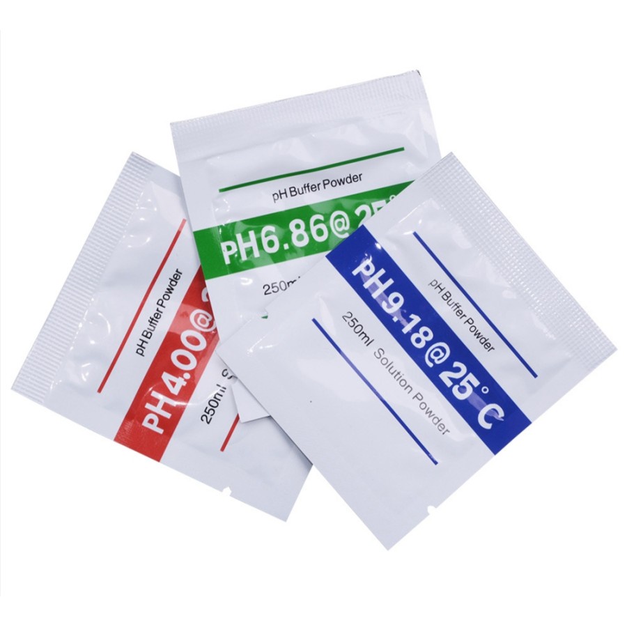 Jual Calibrate Powder pH 4.01 Buffer Solution Bubuk Serbuk Kalibrasi 4. ...