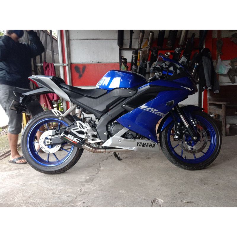 Jual full set knalpot racing untuk R15 v3 | Shopee Indonesia