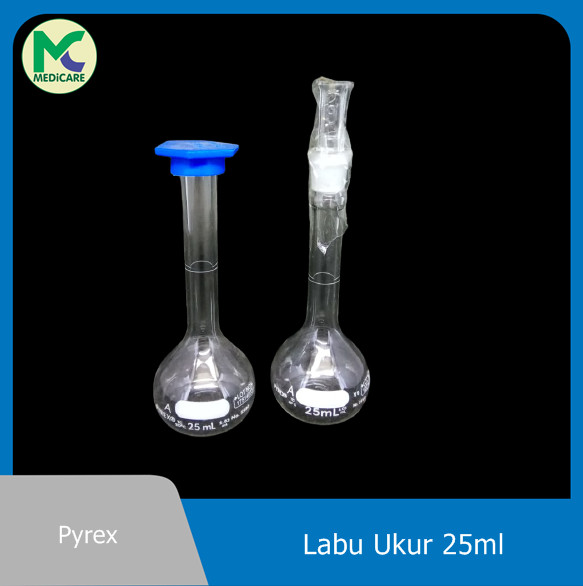 Jual Labu Ukur 25ml Pyrexgrade A Shopee Indonesia 6347