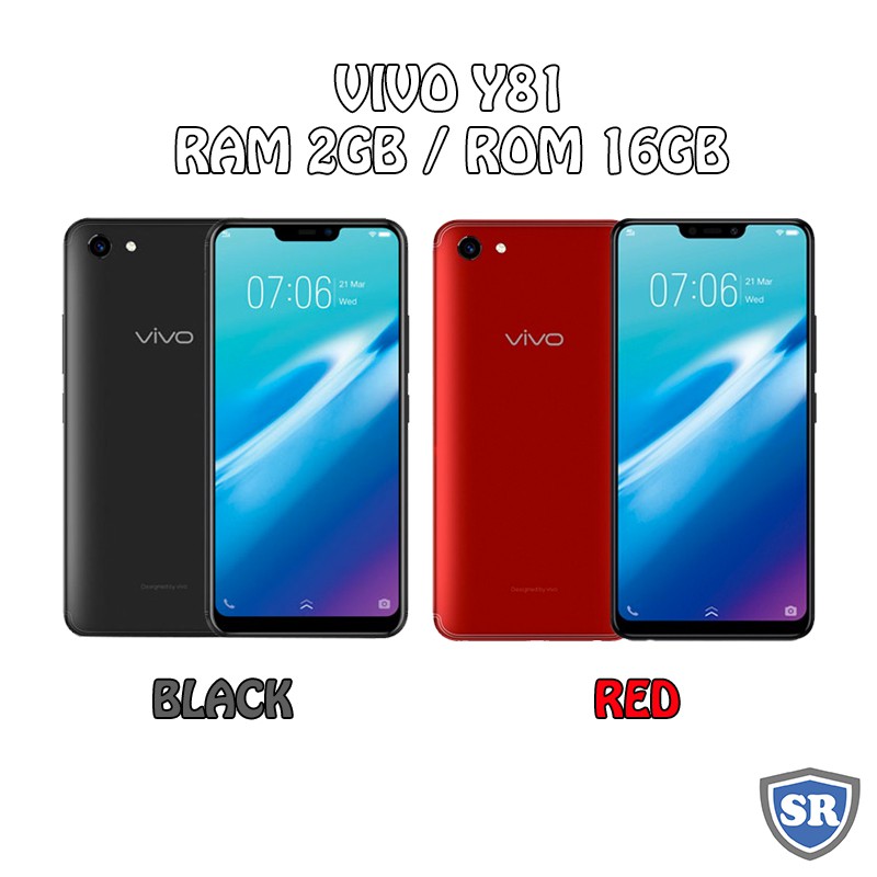 Jual Vivo Y81 - RAM 2GB ROM 16GB (2/16) - Black / Red - Baru NEW ...