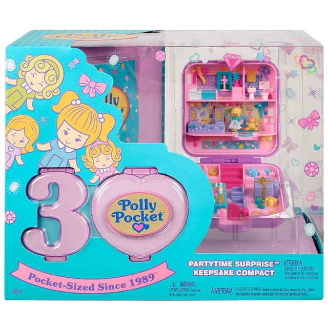 polly pocket partytime surprise keepsake