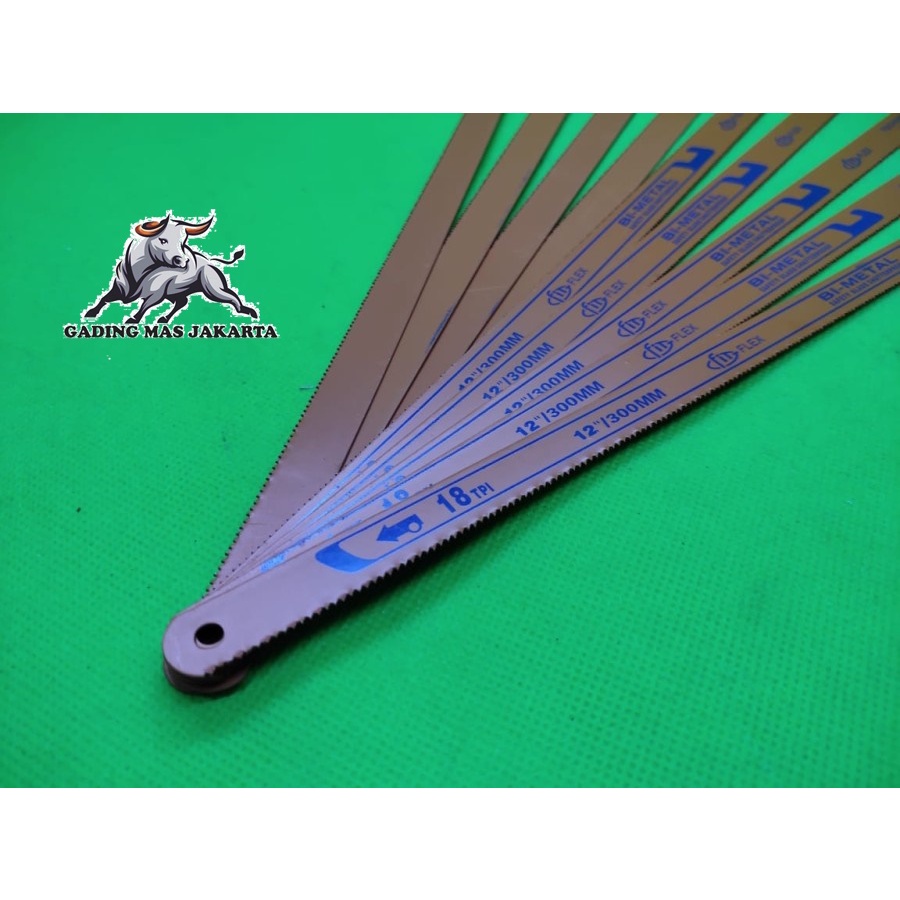 Jual Gdm Mata Gergaji Besi Sanflex Fit Tpi Inch Mm Hacksaw Blade Shopee Indonesia