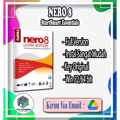 Nero 8 Key Original Full Version Lifetime