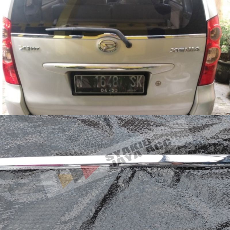 Jual List Chrome Trunklid Avanza Dan Xenia Original Shopee Indonesia