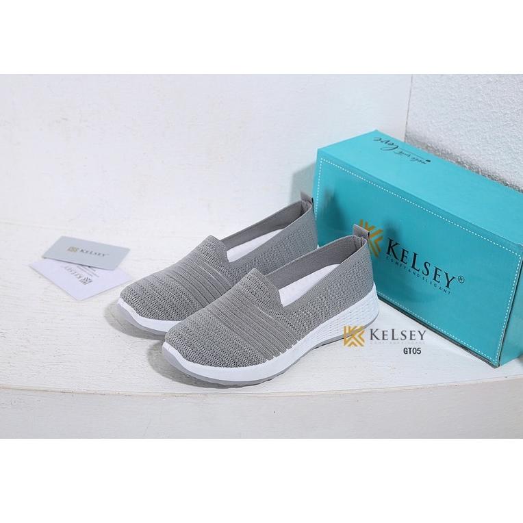 Jual Kelsey Sepatu Slip On Wanita Gt05 Slt 21jl22м Shopee Indonesia