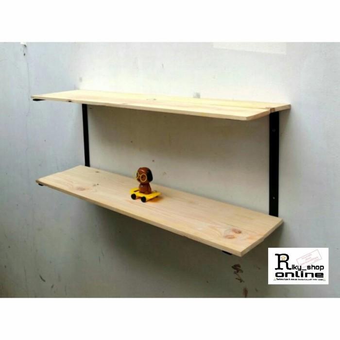 Jual Rack | Siku Rak Ambalan Atas Bawah (Double) | Shopee Indonesia