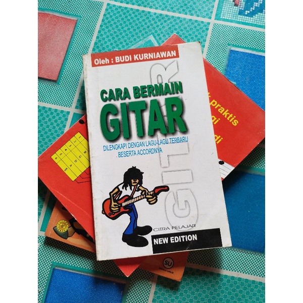 Jual Buku Original Cara Bermain GITAR Dilengkapi Dengan Lagu Terbaru ...