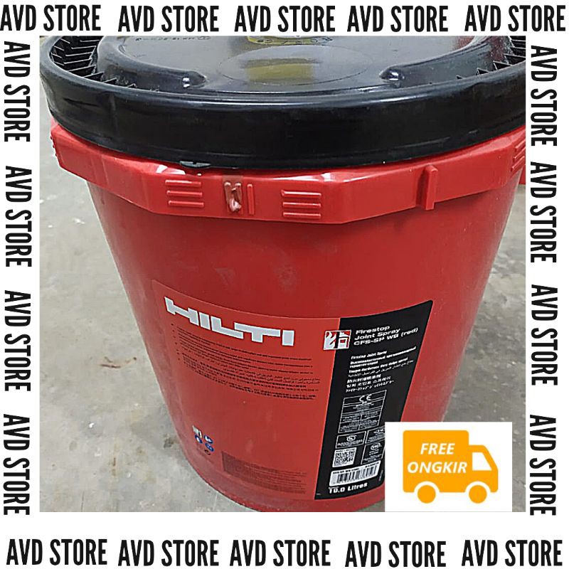 Jual Hilti Firestop joint spray CFSSP WB red/smokesel 19L Shopee