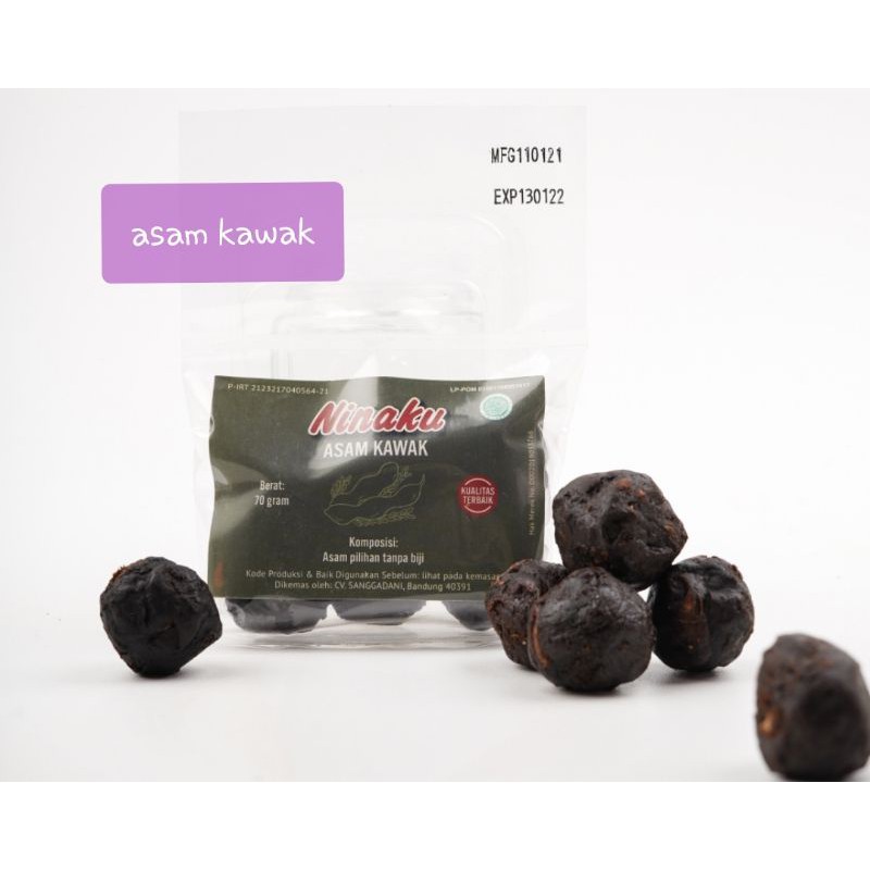 Jual NINAKU Asam Kawak Premium 70 Gram HALAL | Shopee Indonesia