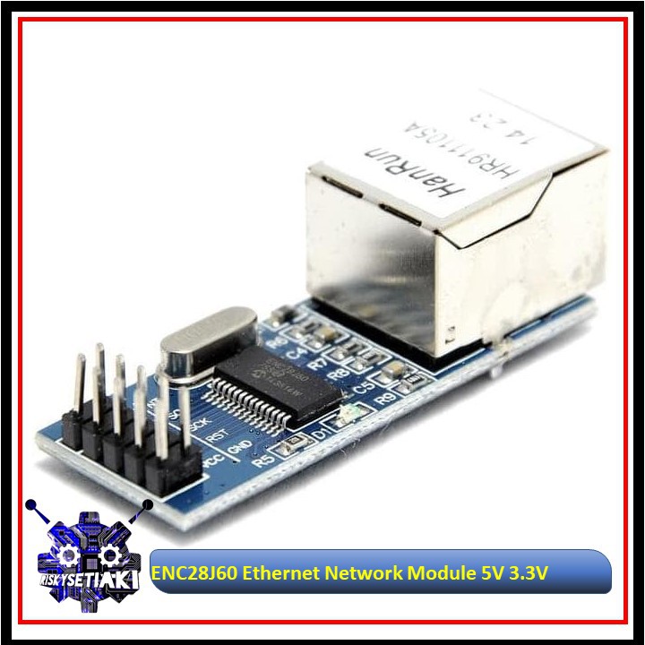 Jual ENC28J60 Ethernet Network Module 5V 3.3V untuk Arduino Modul LAN ...