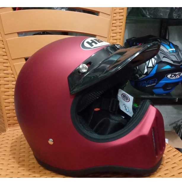 Jual Helm Cakil Hbc Solid Series Original Berkualitas Harga Murah