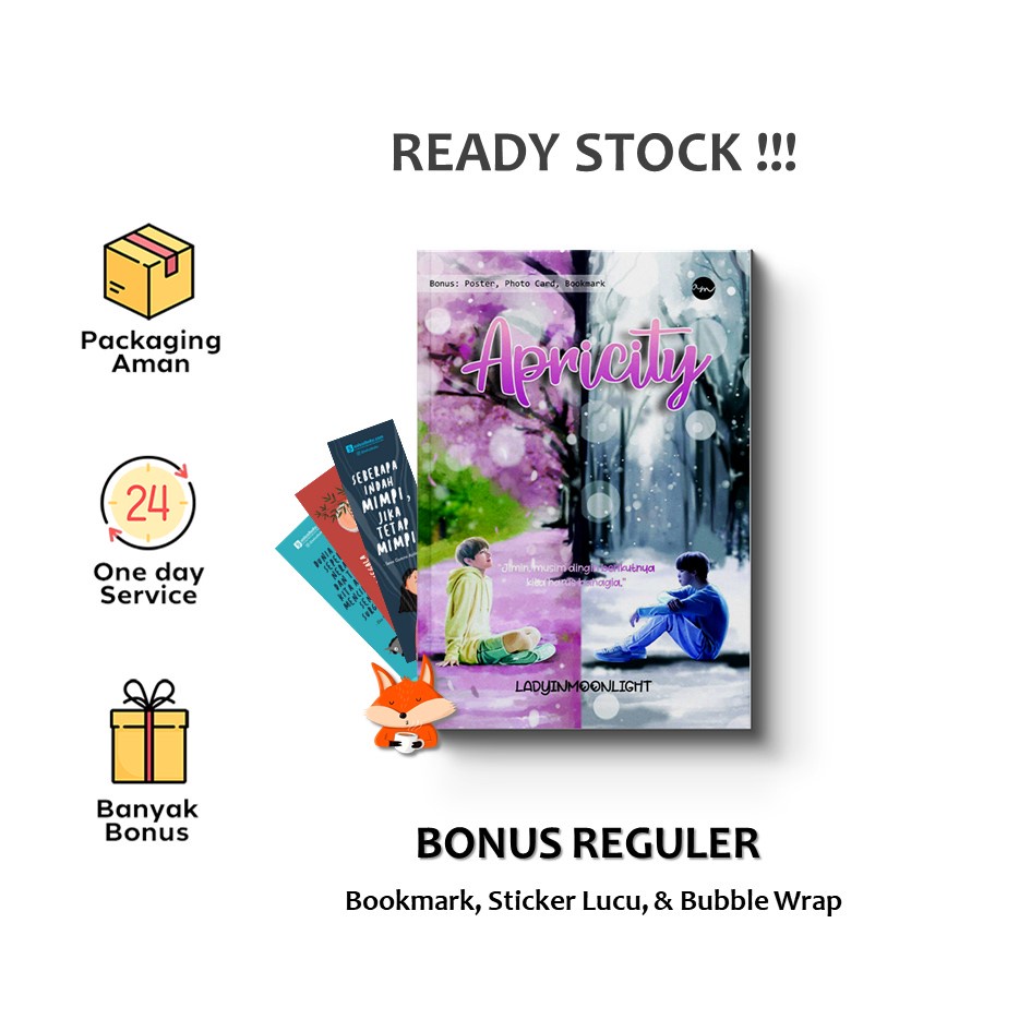 Jual Buku Apricity Bonus Poster Photocard Dan Bookmark Aria Media