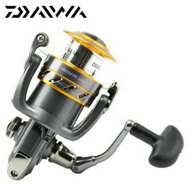daiwa crossfire 4000 reel LT Engineering of the new Crossfire was guided by the LT Concept of lighter DAIWA CROSSFIRE 4000-3IB HIGH SPEED