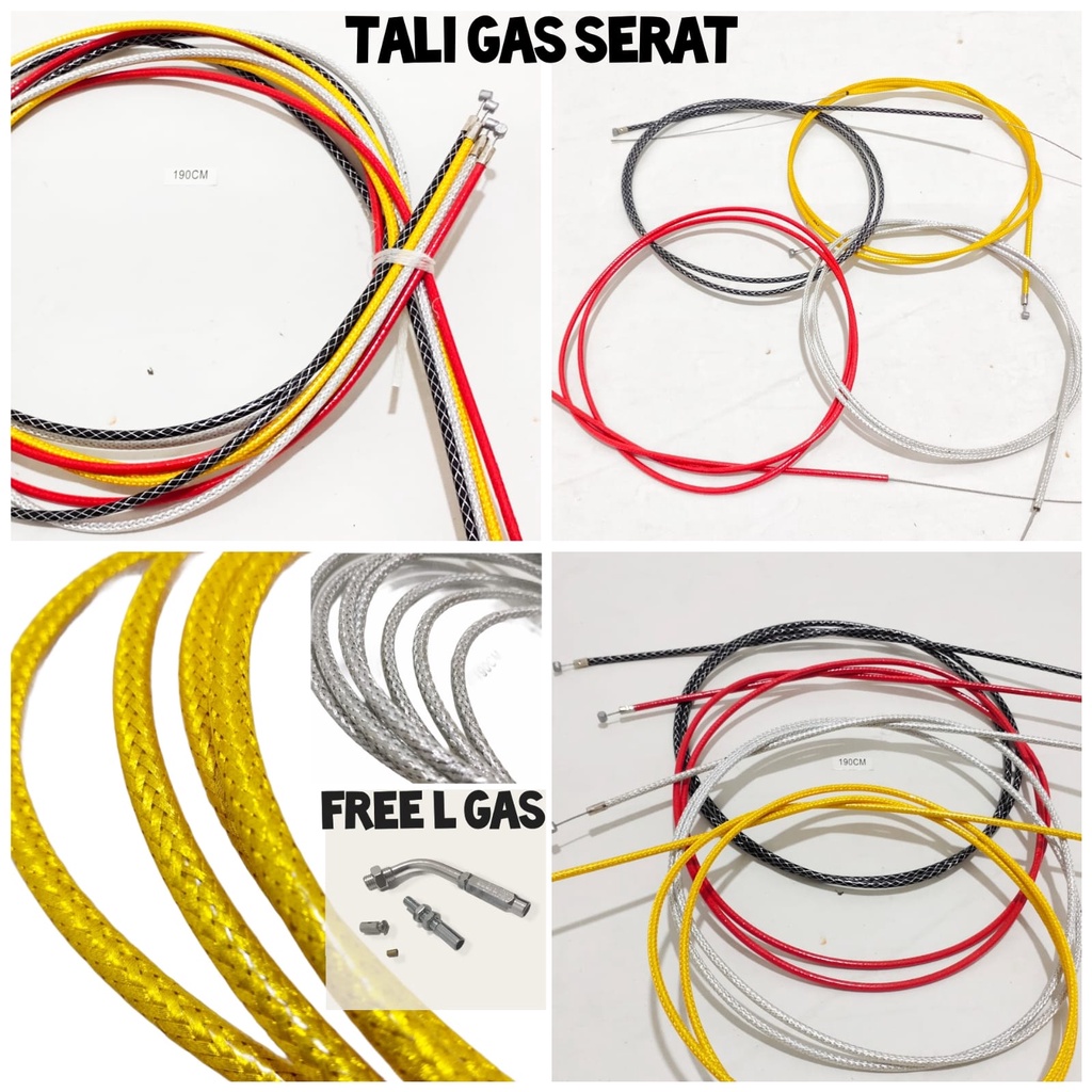 Jual # tali gas spontan serat tali gas aktif kabel gas spontan tali gas ...