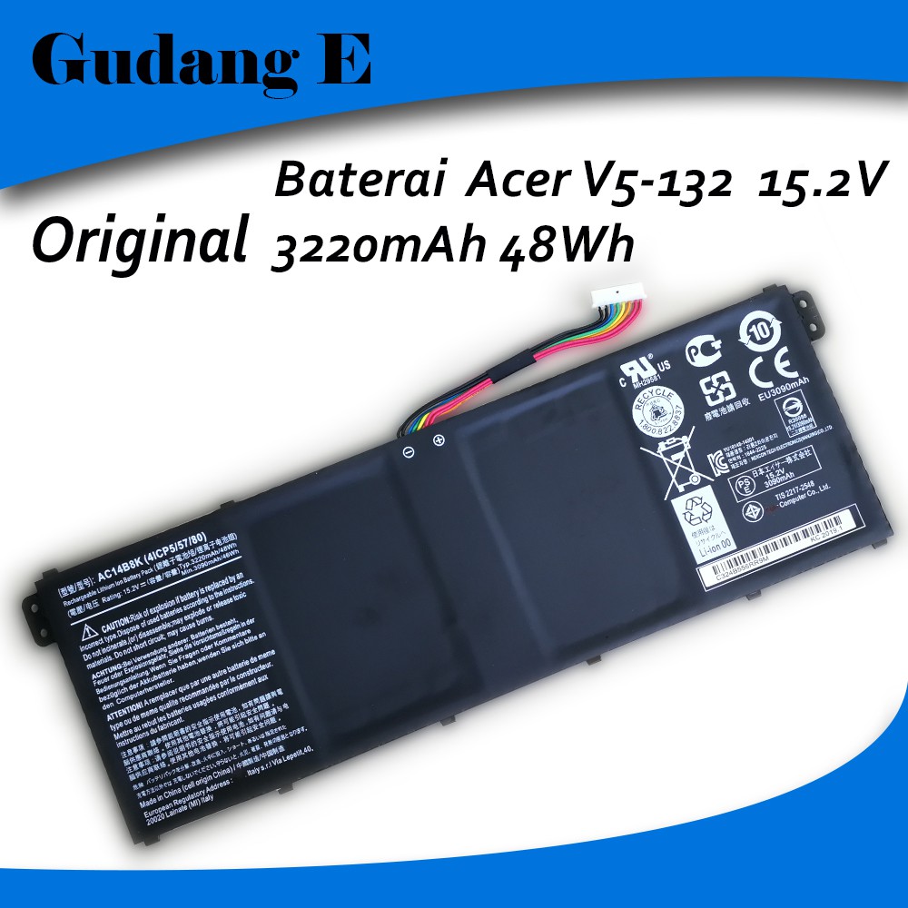 Jual Baterai Original Acer Aspire R13 R3 131 R5 431T R5 471T R7