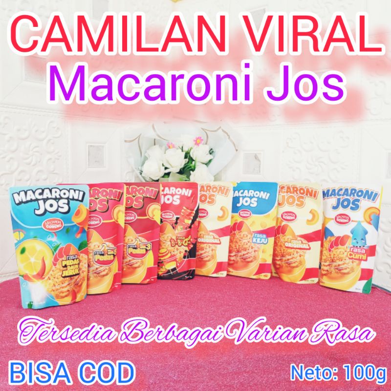 Jual Macaroni Joss Aneka Rasa | Makaroni Joss Camilan Snack Viral ...