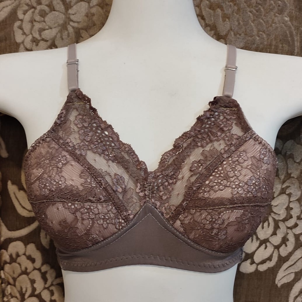 Jual BRA BH BANDUNG BEHA RENDA BUSA TANPA KAWAT | Shopee Indonesia