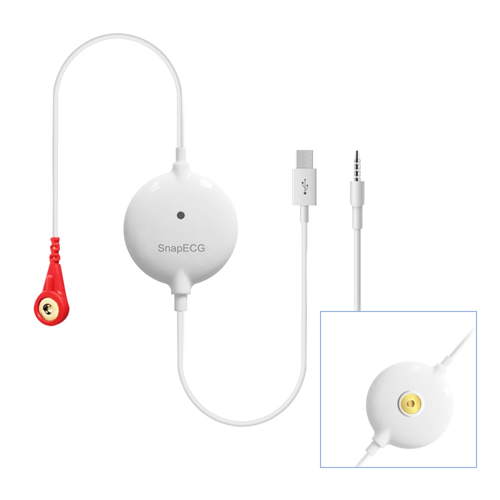 Jual PREORDER OLIECO Portable Mini EKG Monitor Real-Time ...