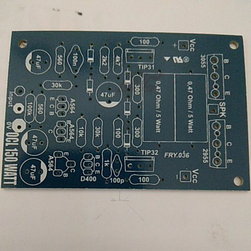 Jual PCB OCL 150 WATT MONO PERTINAX | Shopee Indonesia