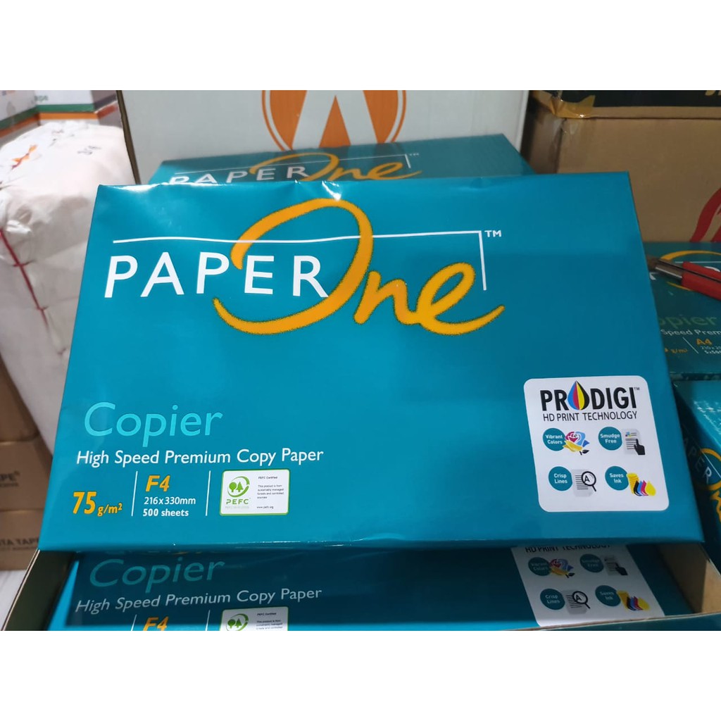 Jual Kertas Paper One F4 75gr Kertas Hvs Paperone Shopee Indonesia