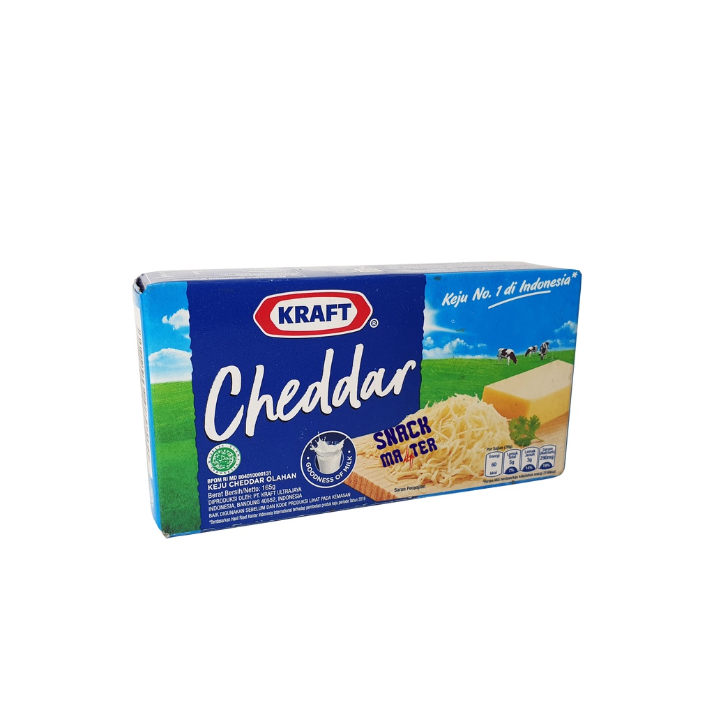 Jual Kraft Cheddar Blok - Netto 150 Gr | Shopee Indonesia