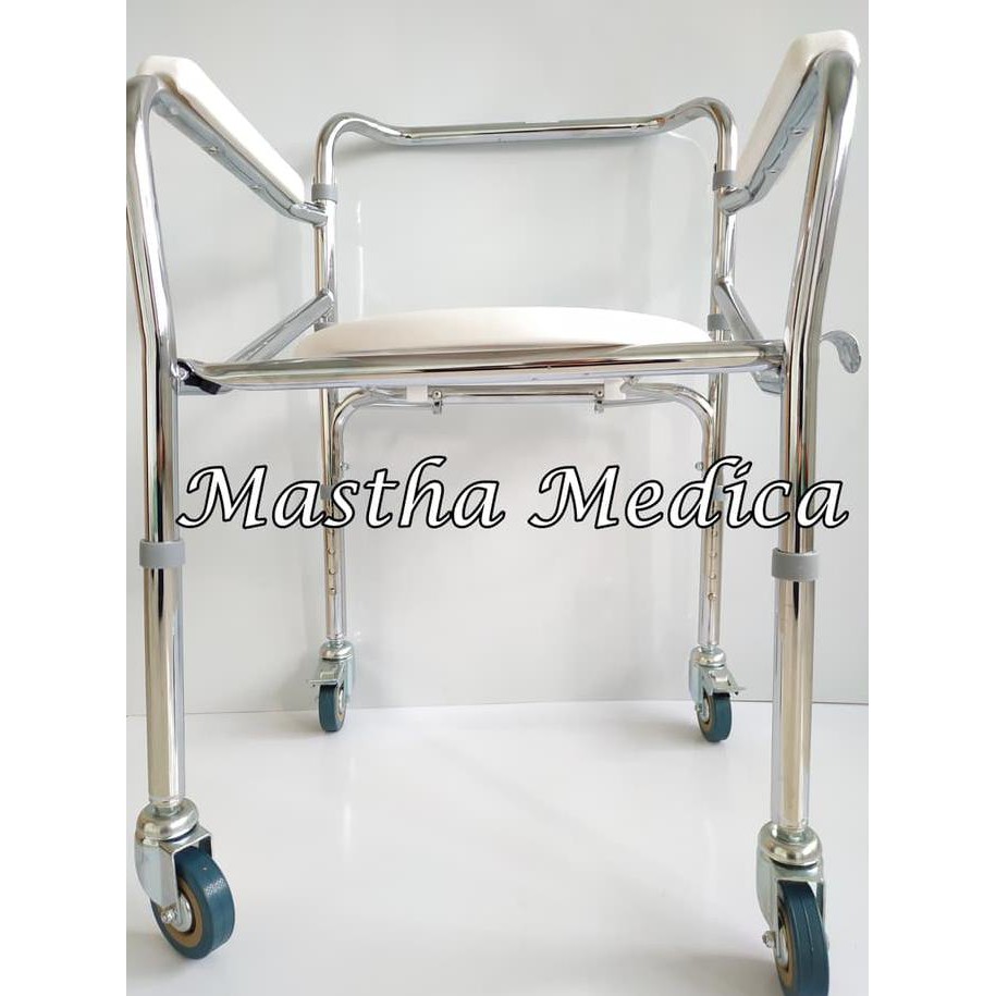 Jual Commode chair /Kursi BAB/ PUP Toilet/Bongkar Pasang dengan Roda ...