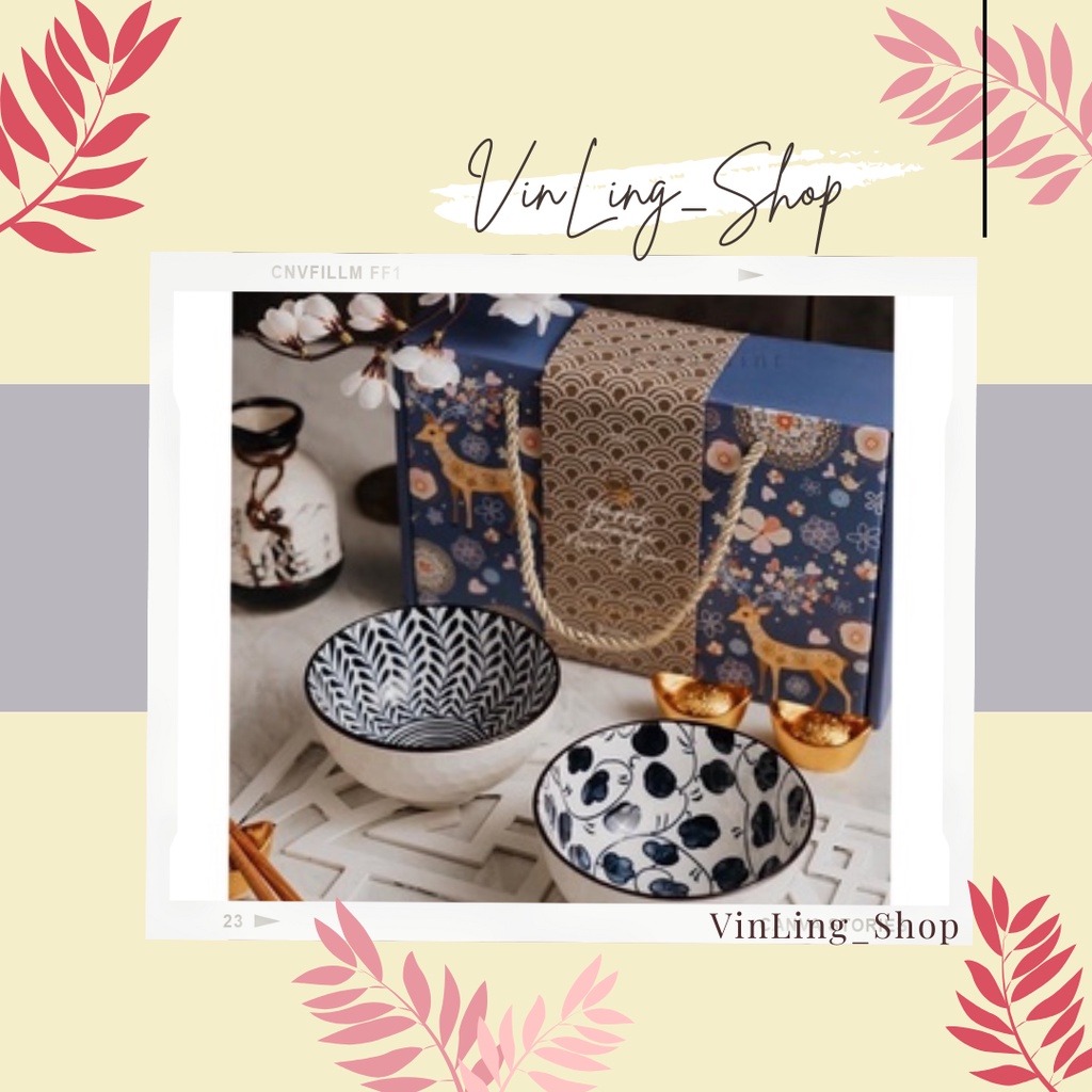 Jual Eiko Japanese style bowl HAMPERS sovenir ceramic tableware jepang