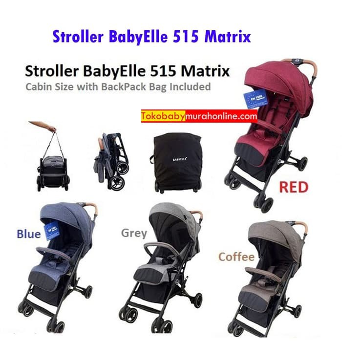 Stroller Baby Elle Kereta Dorong Bayi BabyElle S 515 Matrix S 515