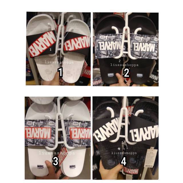 Jual Sendal Miniso Marvel Slippers Shopee Indonesia