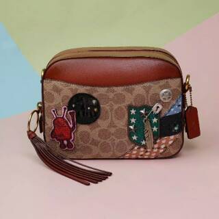 Coach camera bag keith haring outlet