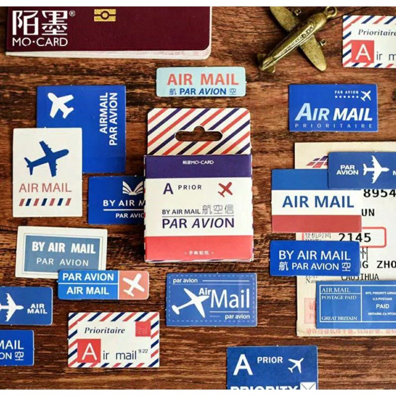 Jual sticker air mail | Shopee Indonesia