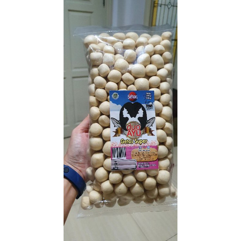 Jual Getas Getes Kretek Keretek Duo Ayu Asli Bangka Ikan Tenggiri 250gr