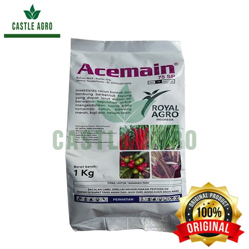 Jual INSEKTISIDA ACEMAIN 1 Kg ( Asefat 75% ) | Shopee Indonesia