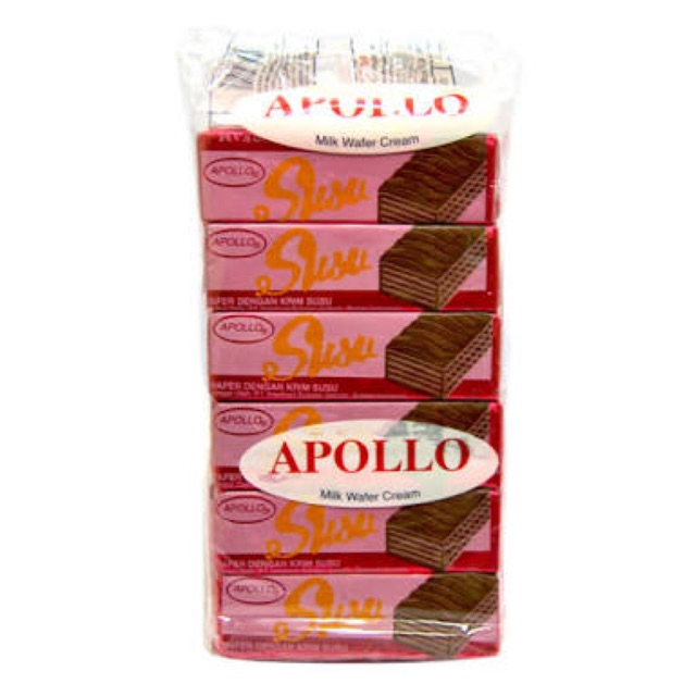 Jual Apollo milk coklat wafer cream | Shopee Indonesia
