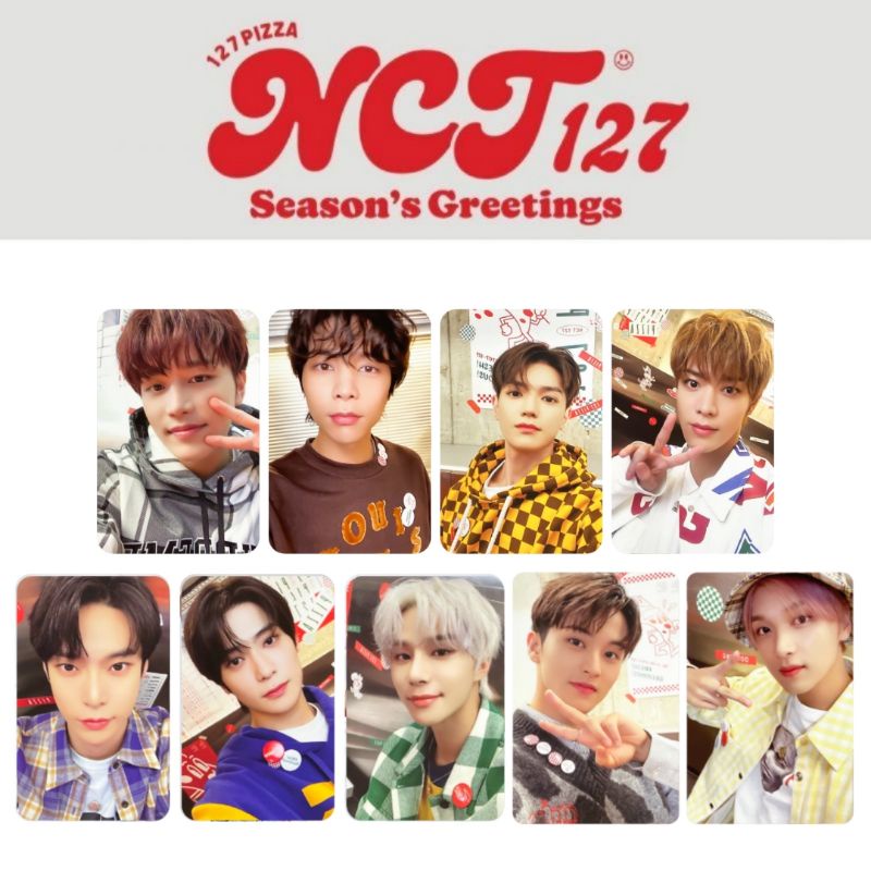 Jual (minimal order 5 boleh mix) PHOTOCARD NCT 127 SEASON GREETING