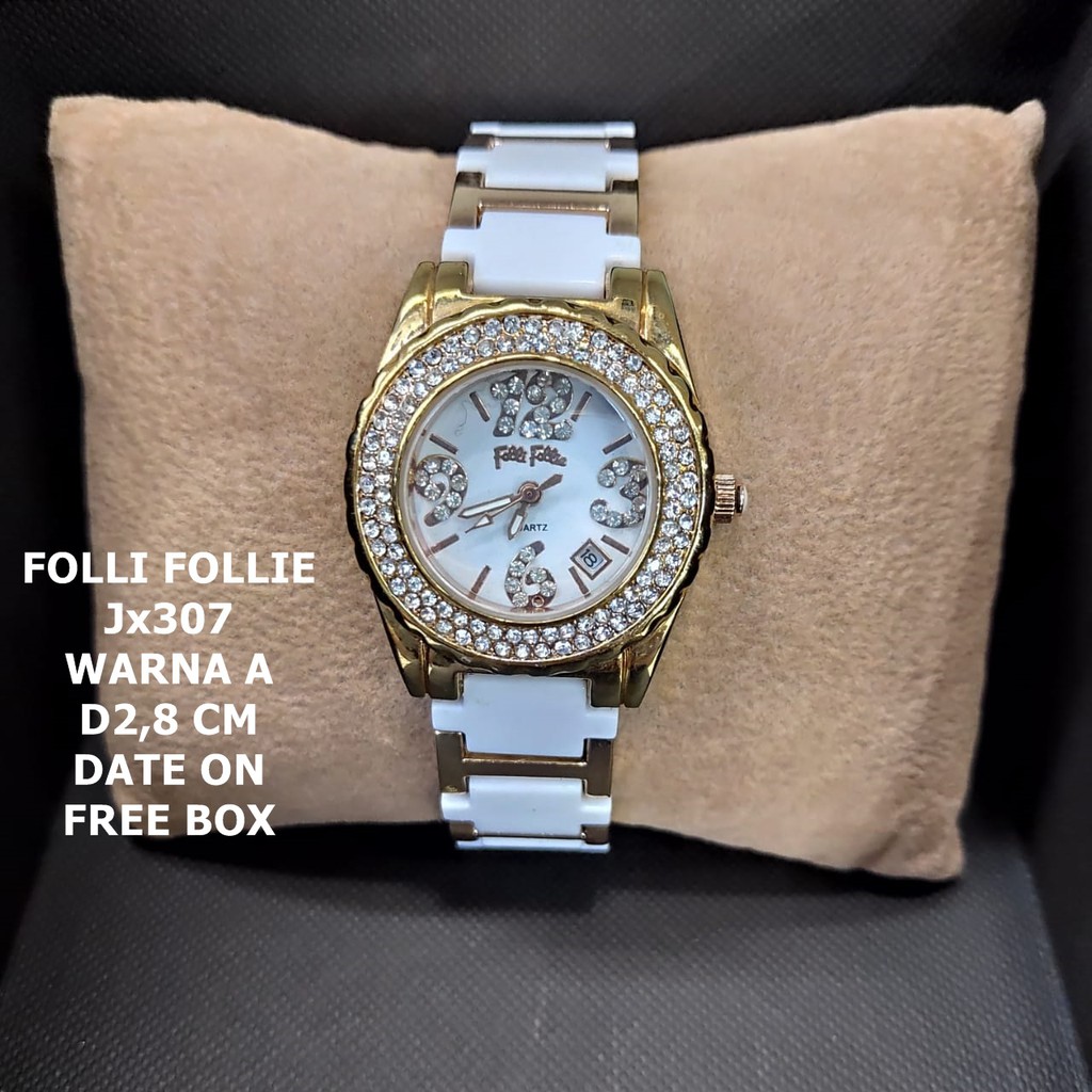 JAM TANGAN WANITA HLN FOLLI FOLLIE Jx307