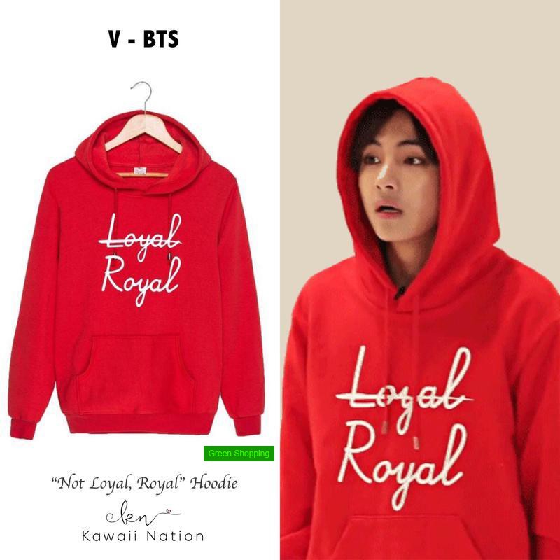 COD HOODIE LOYAL ROYAL SWEATER LOYAL ROYAL JAKET Kpop Loyal Royal UNISEX