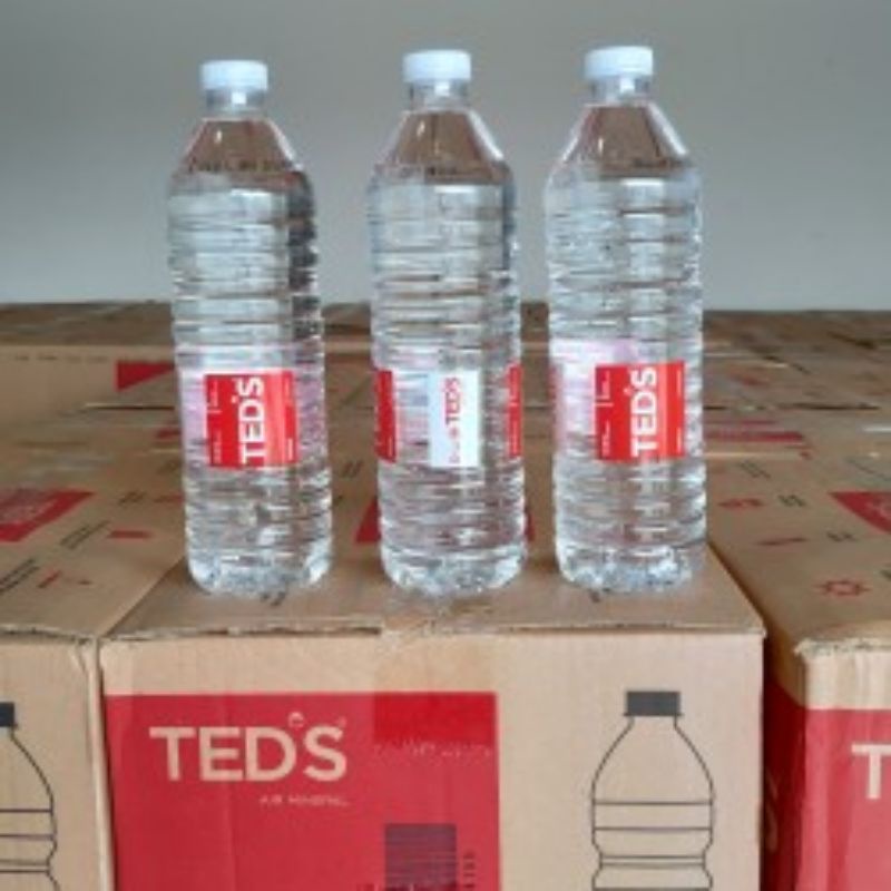 Jual AIR MINERAL BOTOL TEDS 600 ML TERMURAH DUS ISI 24 | Shopee Indonesia