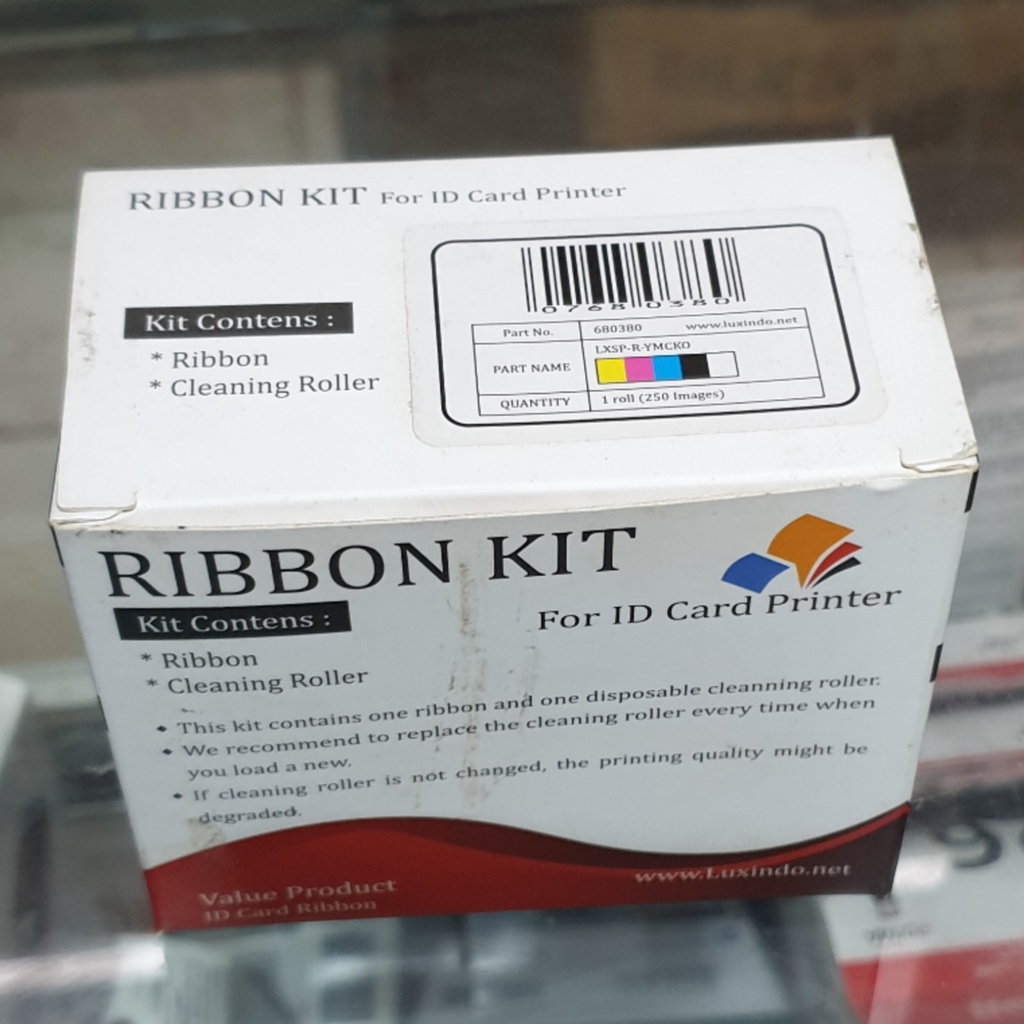 Jual Ribbon kit IDP Colour LXSP-R-YMCK0 PN:07680380 Original | Shopee ...
