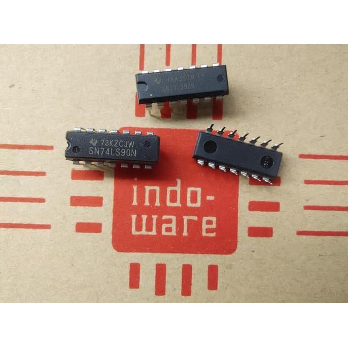 Jual 74LS90 74LS90N 74LS 90 74LS90 N 7490 DIP 14 pin invepow21 Buru ...