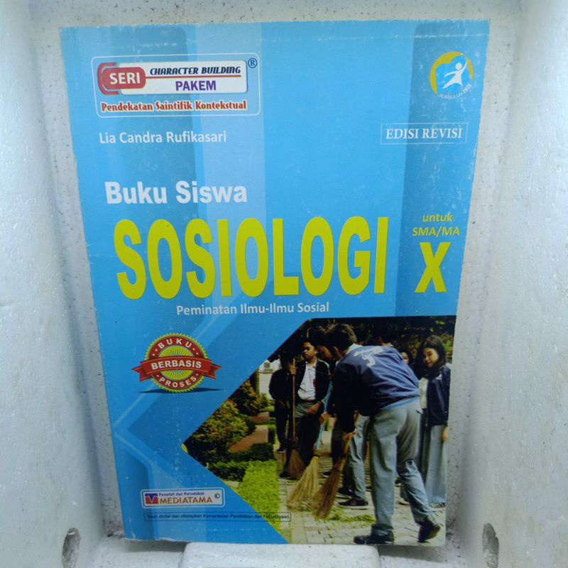 Jual Buku Siswa Sosiologi Kelas X - Mediatama | Shopee Indonesia