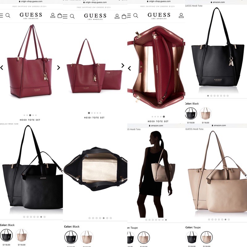 Jual GUESS HEIDI TOTE SET Shopee Indonesia