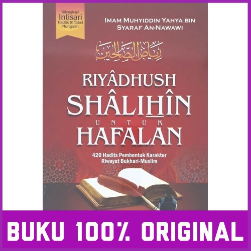 Jual Asli Pust Riyadhush Shalihin Untuk Hafalan Buku Islam Imam