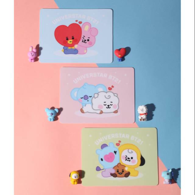 Jual READY STOCK BT21 BABY MOUSE PAD OFFICIAL LINE FRIENDS ROYCHE ...