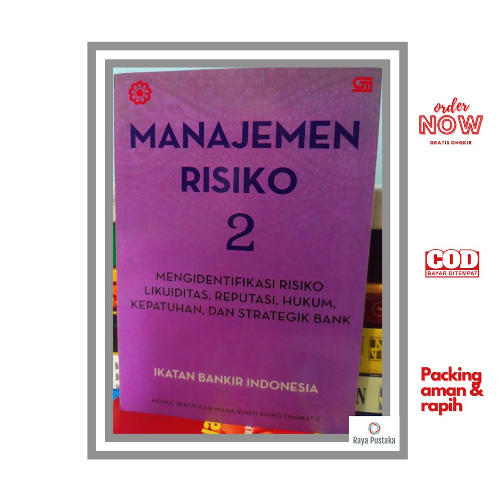 Jual Buku Manajemen Resiko Jilid 2 Oleh Ikatan Bankir Indonesia ...