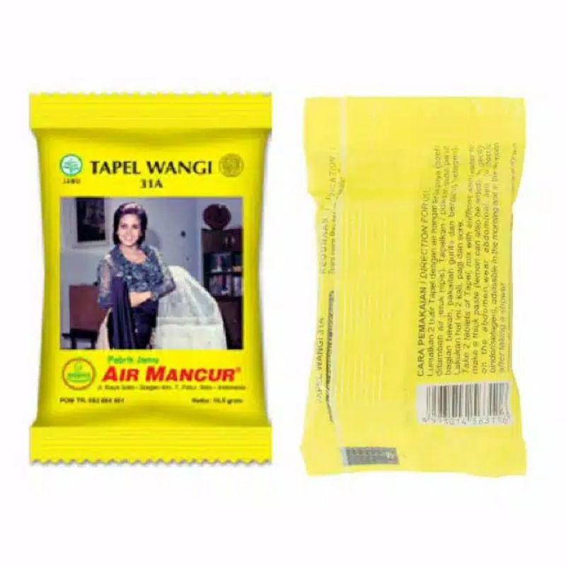Jual Tapel Wangi Air Mancur (Harga 1 Sachets) | Shopee Indonesia