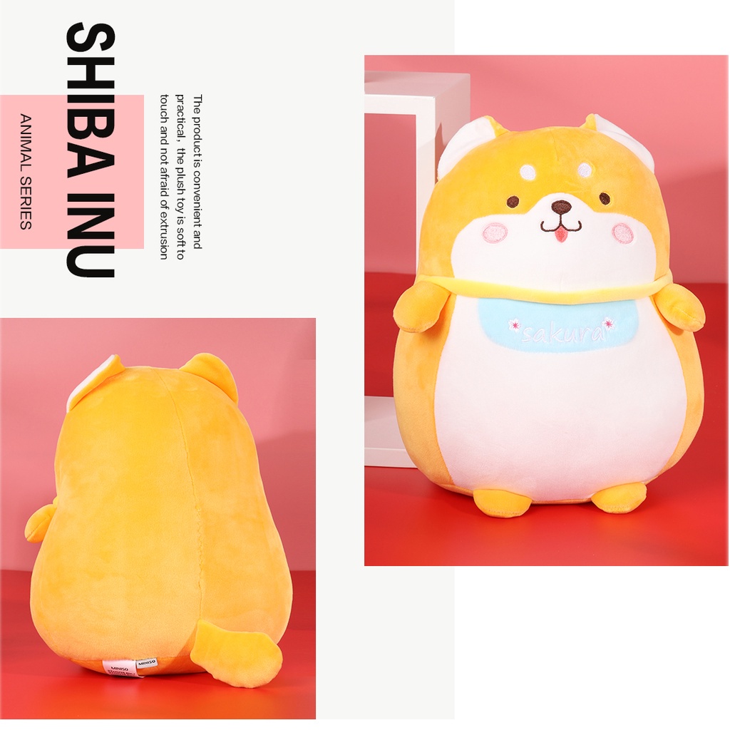Jual Bantal Boneka Lucu Sakura Shiba Inu Husky Mainan Cute Plush Toy ...